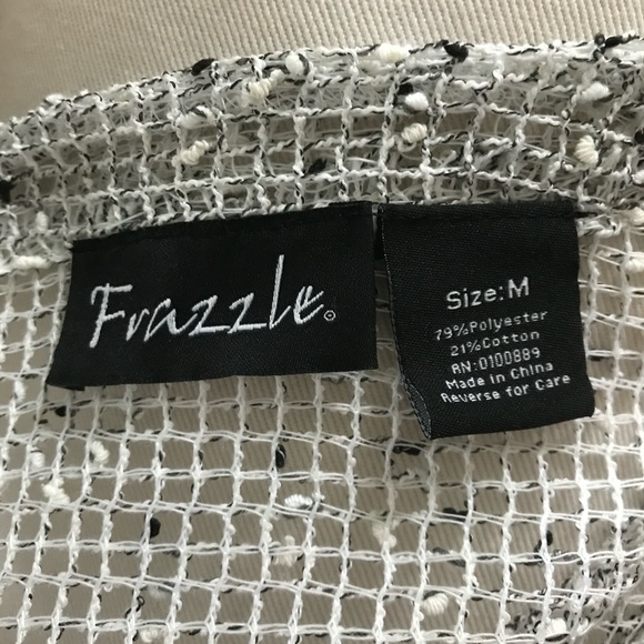 •Frazzle• open knit top - Picture 5 of 6